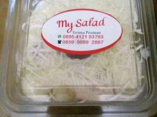 Salad buah mayo yogurt keju susu via online