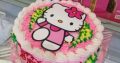 Kue ultah / ulang tahun hello kitty