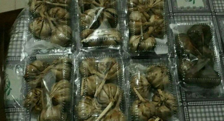 Black garlic bawang putih hitam homemade