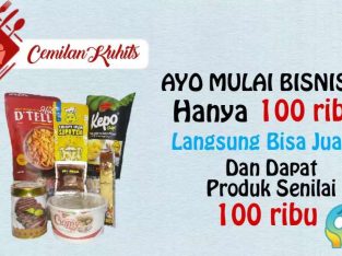 Dicari Reseller makanan cemillan baso aci