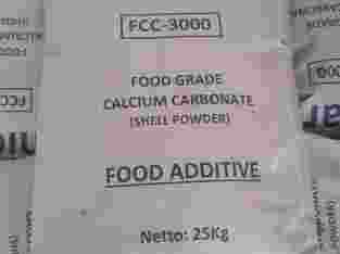 Jual Food Grade Calcium Carbonate u Food additive