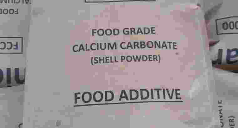 Jual Food Grade Calcium Carbonate u Food additive