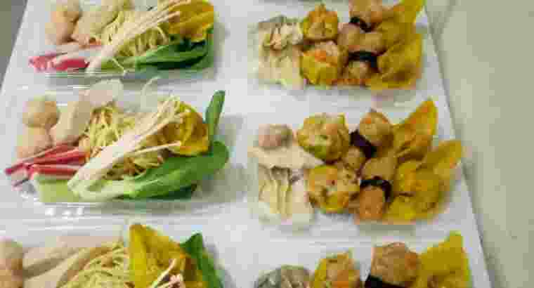 Supplier dim sum, Tom yum, Cordon blue