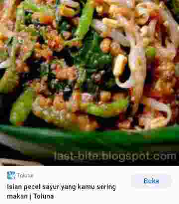 pecel sambel gledek