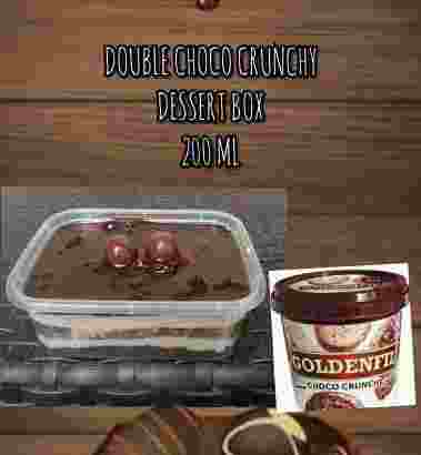 Double Choco Crunchy Dessert Box 200 ml