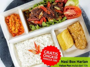 Katering Nasi Box Harian Kantor Jakarta Pusat