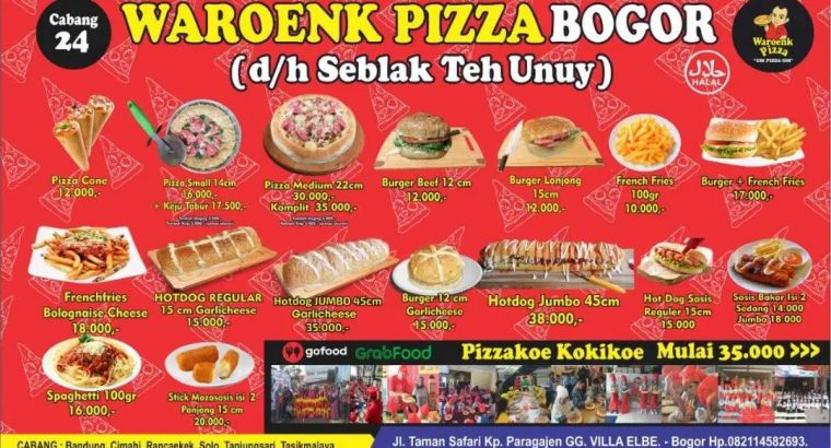 FRANCHISE WARUNG PIZZA / BURGER