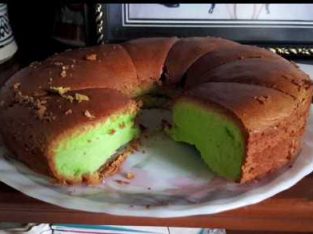 Chifon Pandan Cake