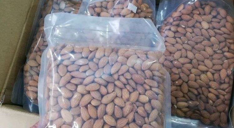 Jual almond mentah super premium kacang susu