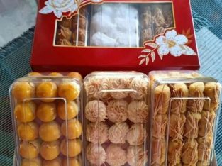 paket hampers Kue kering natal, imlek, idul fitri