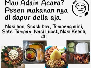 Catering, Nasi kotak, snack box utk acara keluarga