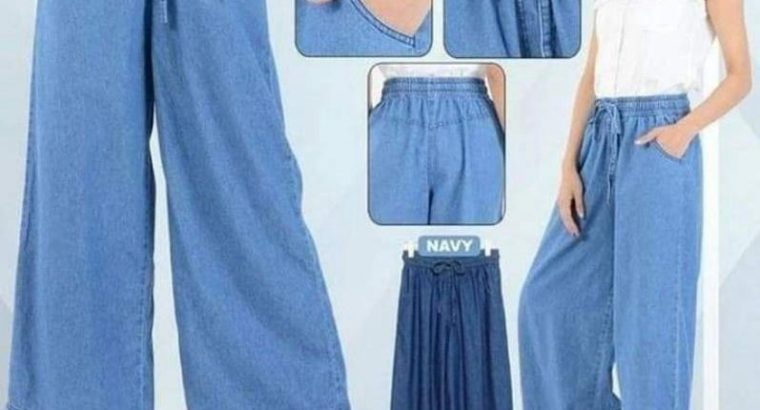 BAWAHAN WANITA CELANA KULOT JEANS  VYLI