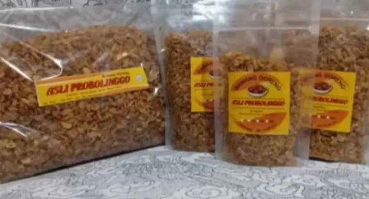 Jual Bawang goreng asli Probolinggo