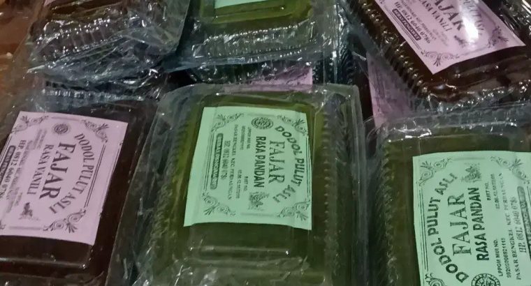 Dodol Rasa Vanili, Pandan dan Durian