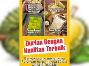 Durian medan Premium kualitas terbaik