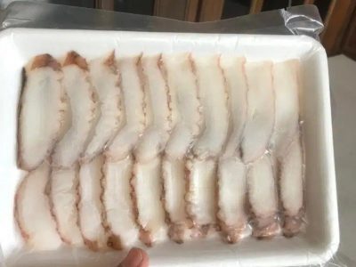 Gurita slice frozen
