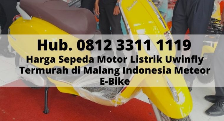 Sepeda Motor Listrik Malang Termurah Terlengkap