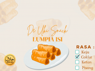 Lumpia Isi Coklat, Keju, Pisang Dan Ketan Hitam.