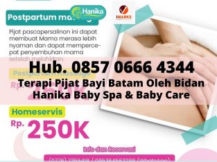 BABY SPA BATAM, Hub. 0857 0666 4344, Pijat Bayi