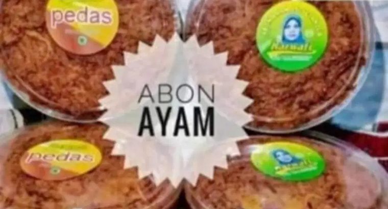 Abon Ayam Original atau Pedas