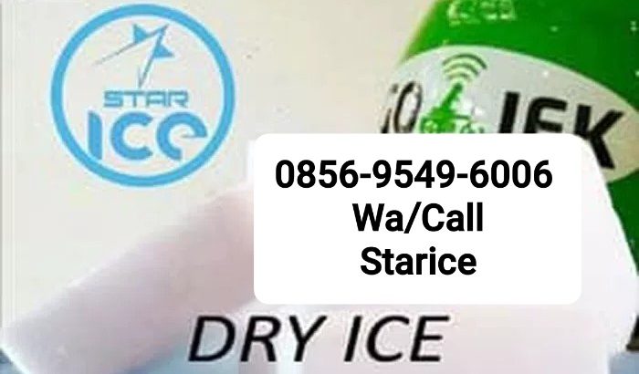 Jual dry ice tual