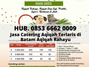 Hub. 085 366 620 009, Paket Catering & Aqiqah Mura