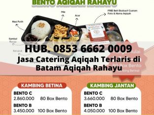 Hub. 085 366 620 009, Paket Catering & Aqiqah Mura