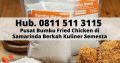 Hub. 0811 511 3115, Pusat Bumbu Fried Chicken