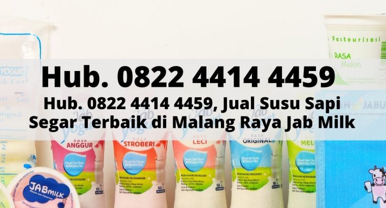 Hub. 0822 4414 4459, Jual Susu Pasteurisasi Asli M