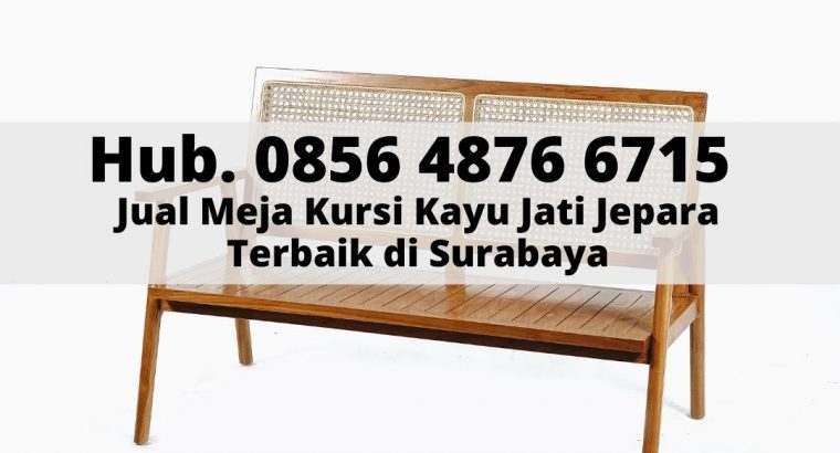 Meja Kursi Kayu Jati Jepara Terbaik Untuk Cafe