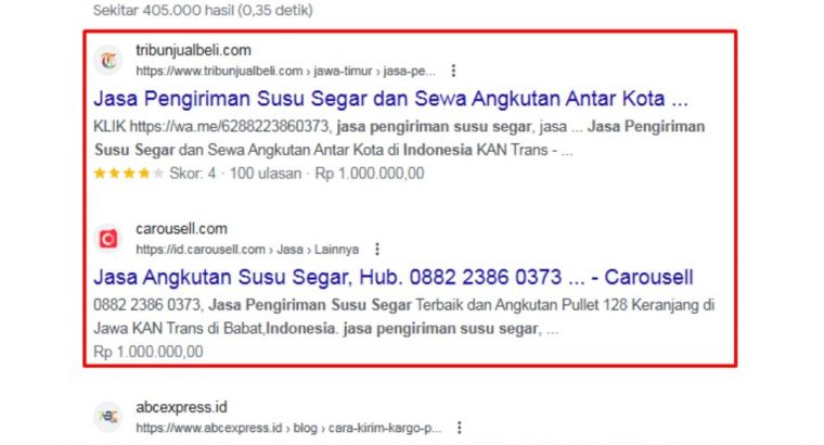 Jasa Marketing Untuk Usaha Wisata di Google