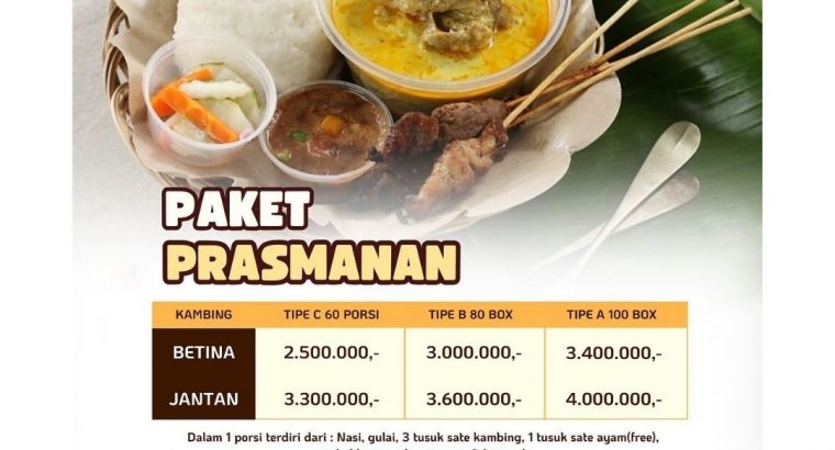 Pusat Catering Tumpeng Sate di Batam Rahayu