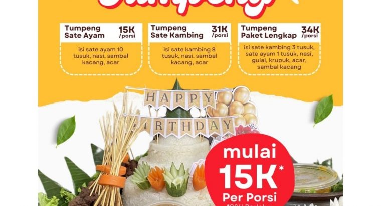 Harga Catering Tumpeng Sate Kambing Untuk Aqiqah