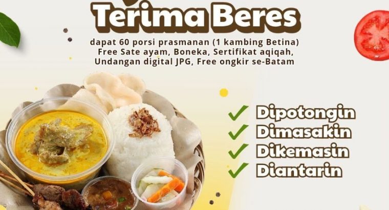 Rekomendasi Catering Tumpeng Sate Nasi Lontong