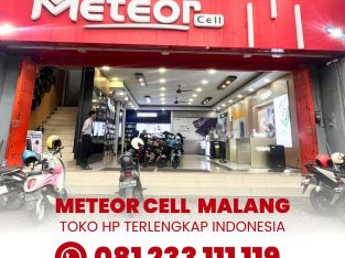 METEOR CELL SAWOJAJAR TOKO HP HANDPHONE TERLENGKAP