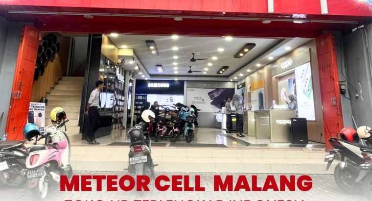 METEOR CELL SAWOJAJAR TOKO HP HANDPHONE TERLENGKAP